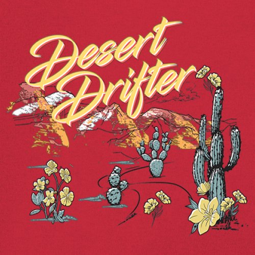 Desert Drifter Youth T-shirt Vintage Boho Desert Vibe Southwest Cactus Kids - Picture 25 of 50