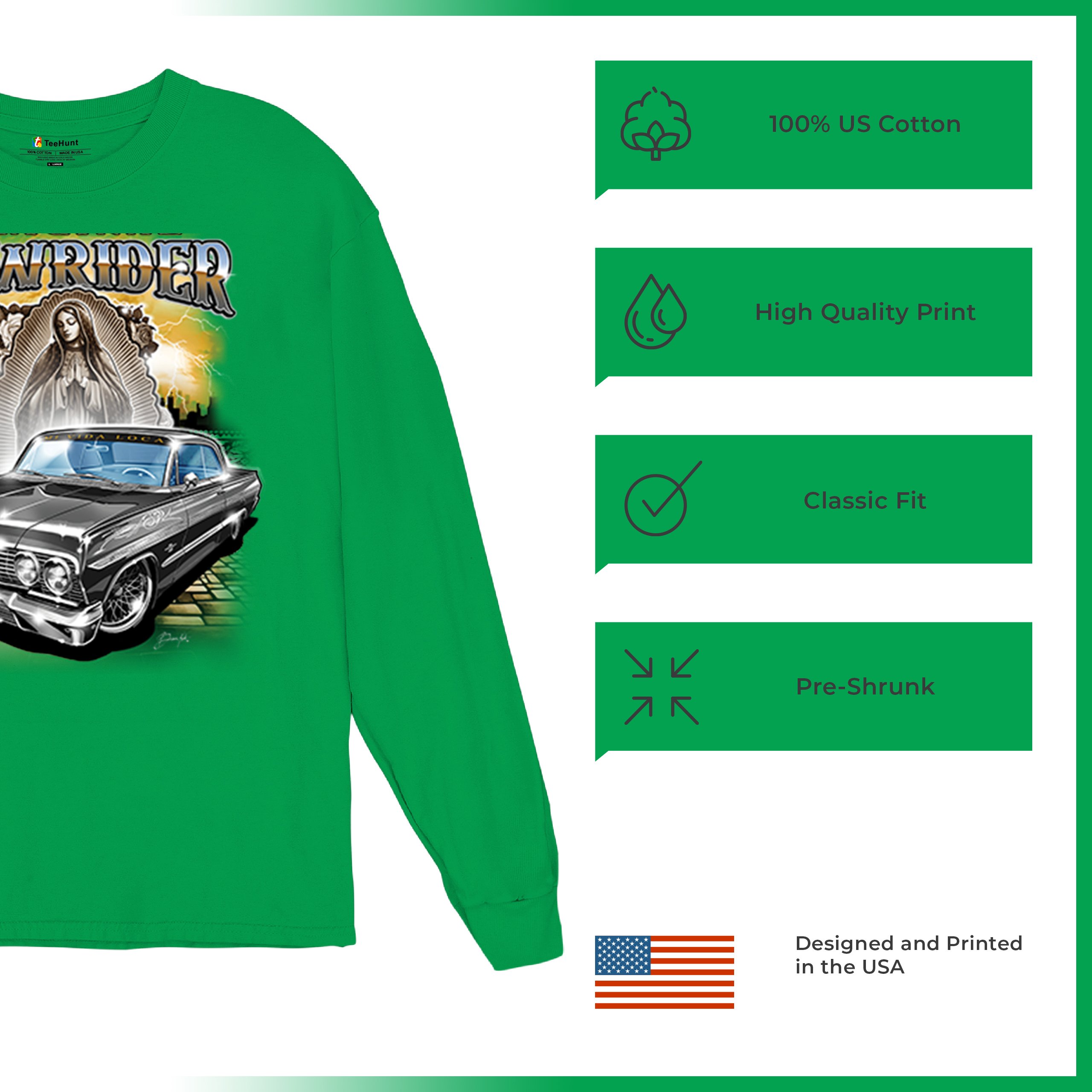 T-shirt Lowrider Models California - Coton épais Unisexe - Tailles S à 5XL - Neuf Avec étiquette