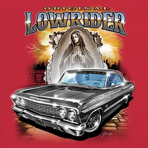 Original Lowrider Youth T-shirt Mexican-American LA Classic Cali Latino Kids - Picture 18 of 50