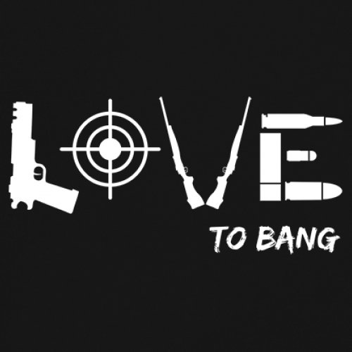 Love to Bang Muscle Shirt 2nd Amendment 2A Gun Right Don't Tread on Me Men's - Picture 4 of 29
