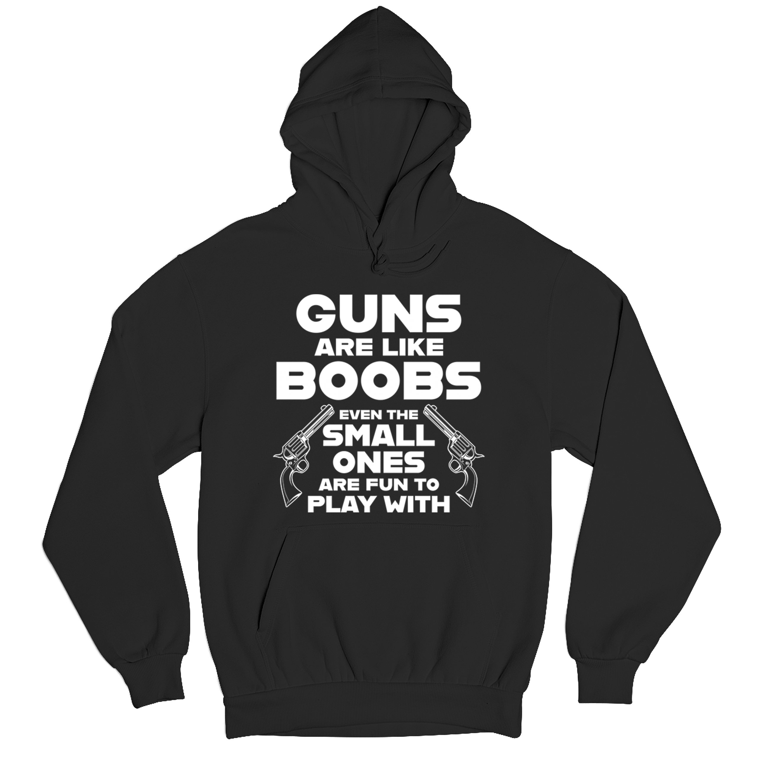 Guns Are Like Boobs Sweatshirt Funny 2nd Amendment 2A Dont Tread on Me Hoodie - Picture 6 of 36