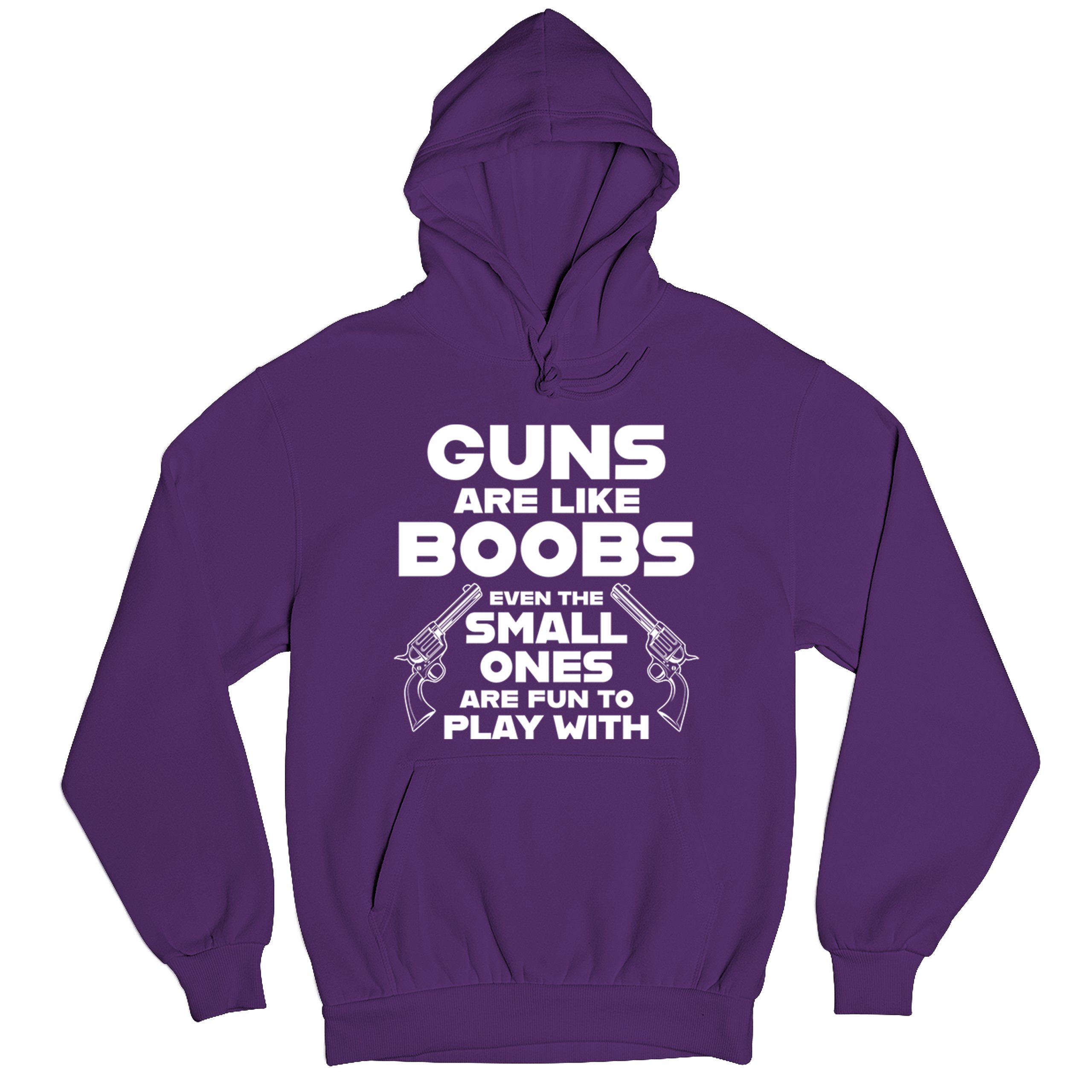 Guns Are Like Boobs Sweatshirt Funny 2nd Amendment 2A Dont Tread on Me Hoodie - Picture 13 of 36