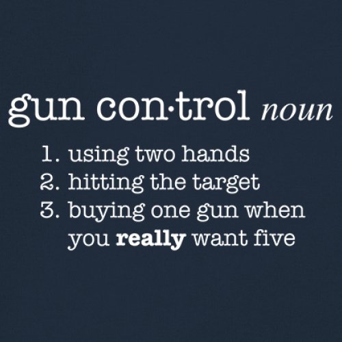 Gun Control Definition Women's V-Neck T-shirt 2nd Amendment 2A Guns Rights Tee - Picture 25 of 50