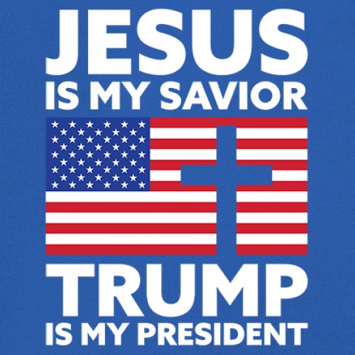 Jesus is My Savior Trump Is My President Sweatshirt 2024 Christian FJB Hoodie - Picture 32 of 36