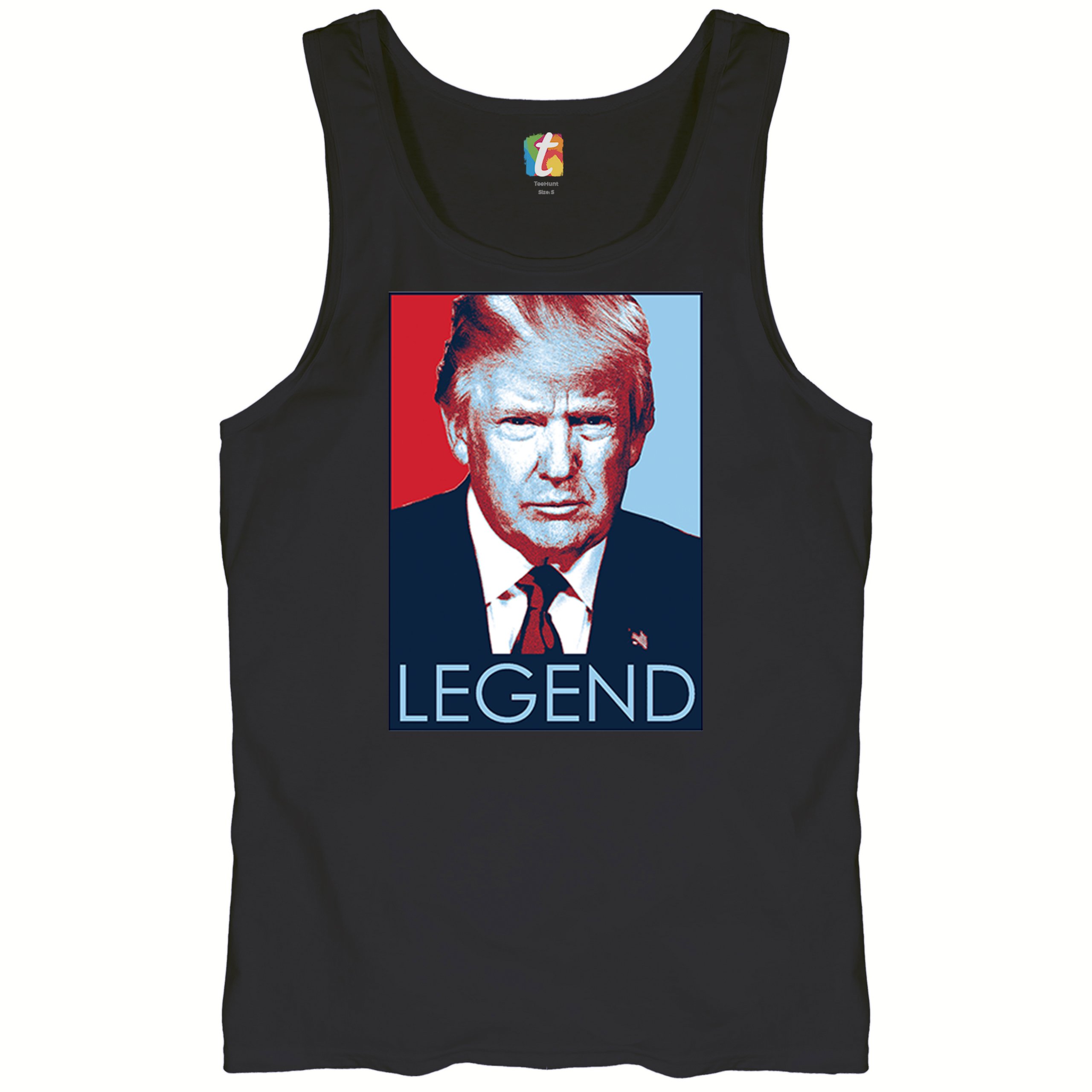 Donald Trump the Legend Tank Top President MAGA Make America First Men's Top - Picture 6 of 43
