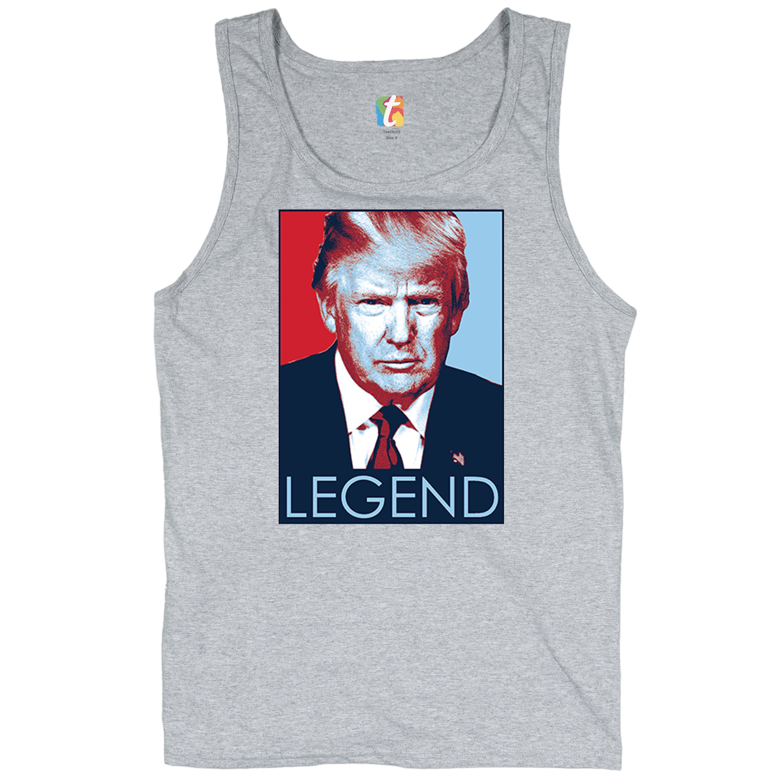 Donald Trump the Legend Tank Top President MAGA Make America First Men's Top - Picture 13 of 43