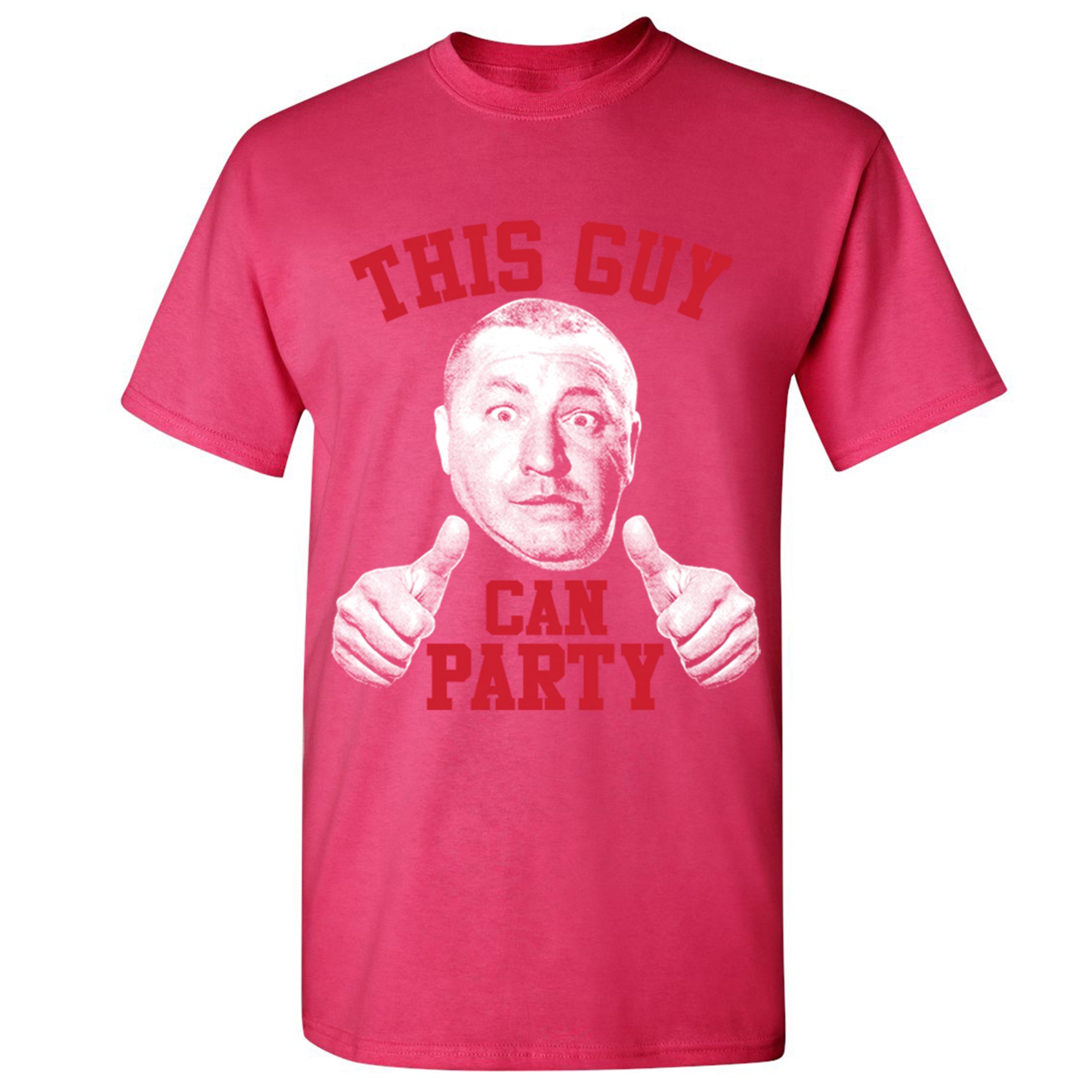 This Guy Can Party T-shirt Curly Howard The Three Stooges Men's Tee - Picture 11 of 45