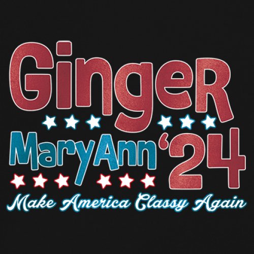 Ginger MaryAnn 24 Make America Classy Again Women's Long Sleeve T-shirt Classic - Picture 4 of 50