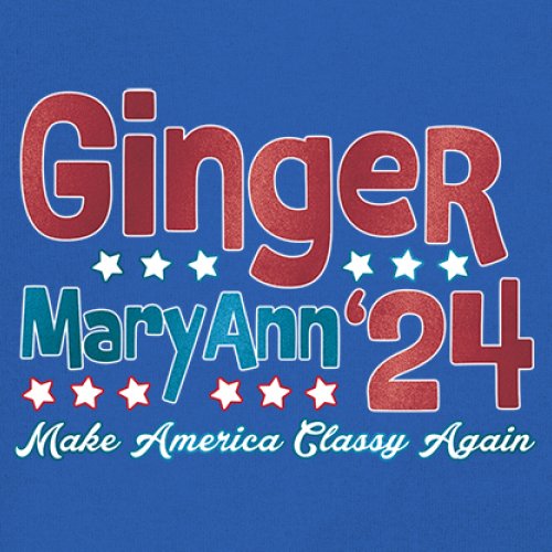 Ginger MaryAnn 24 Make America Classy Again Women's Long Sleeve T-shirt Classic - Picture 39 of 50