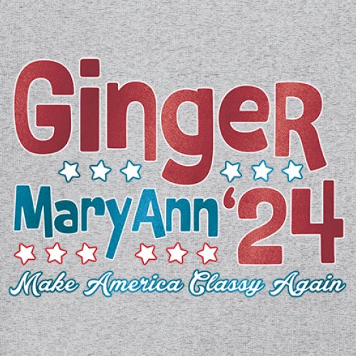 Ginger MaryAnn 24 Make America Classy Again Women's Long Sleeve T-shirt Classic - Picture 11 of 50