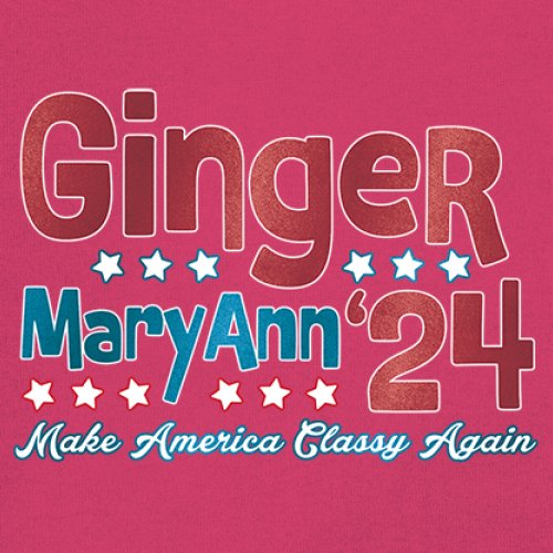 Ginger MaryAnn 24 Make America Classy Again Women's Long Sleeve T-shirt Classic - Picture 46 of 50