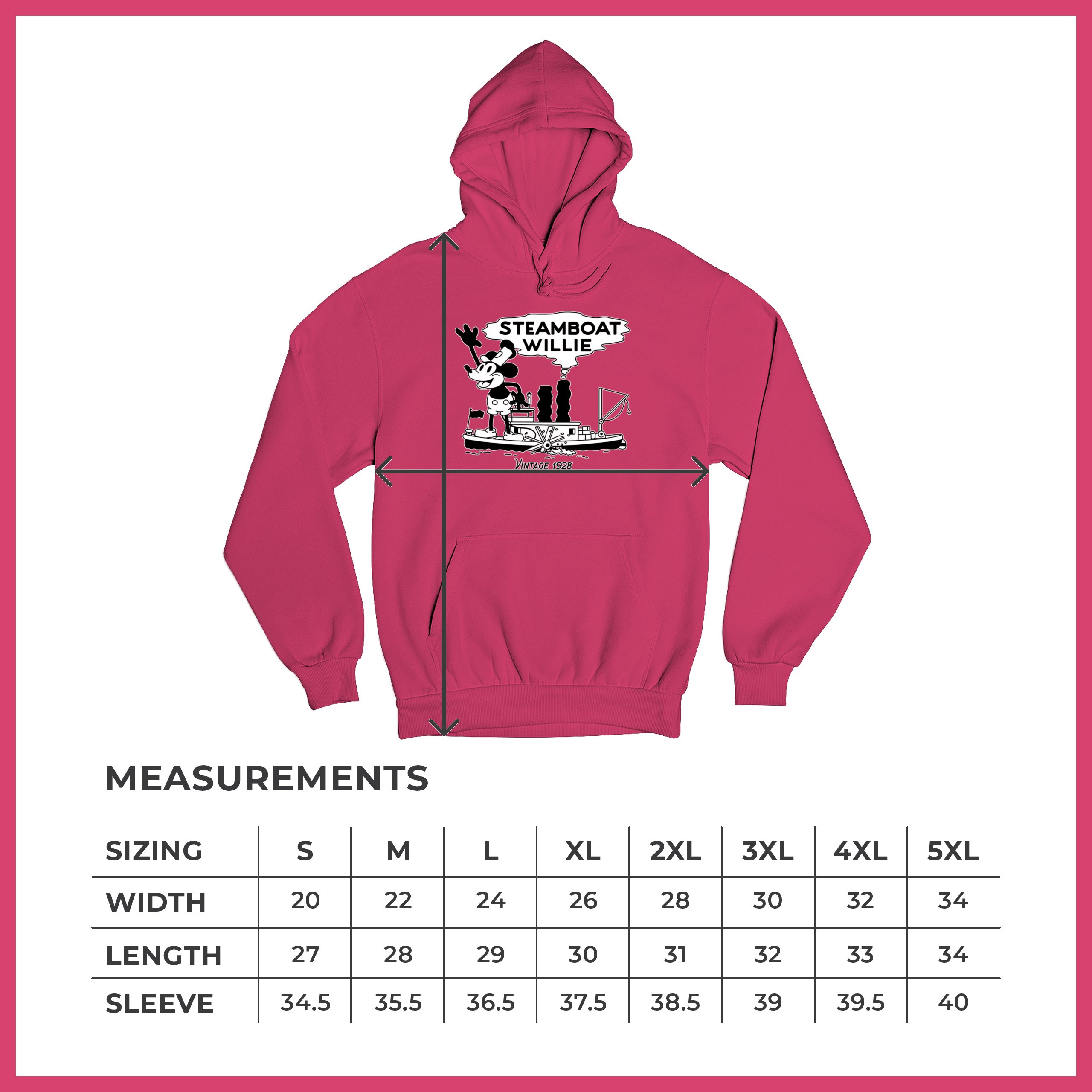 Steamboat Willie Vintage 1928 Sweatshirt Classic Timeless Tradition Hoodie - Picture 57 of 57