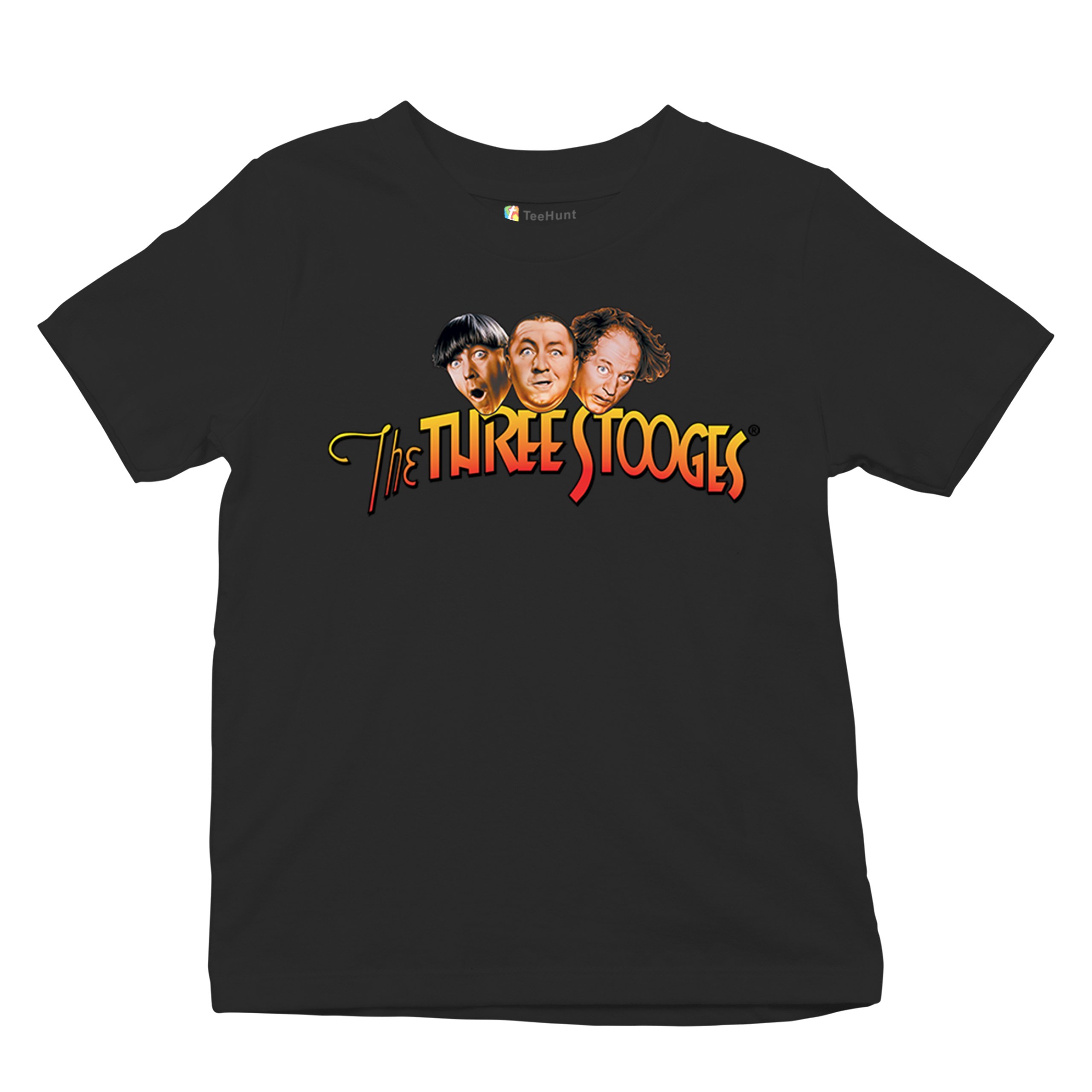 The Three Stooges Youth T-shirt Funny 3 Wise Guys Curly Moe Larry Shemp Kids - Picture 6 of 50