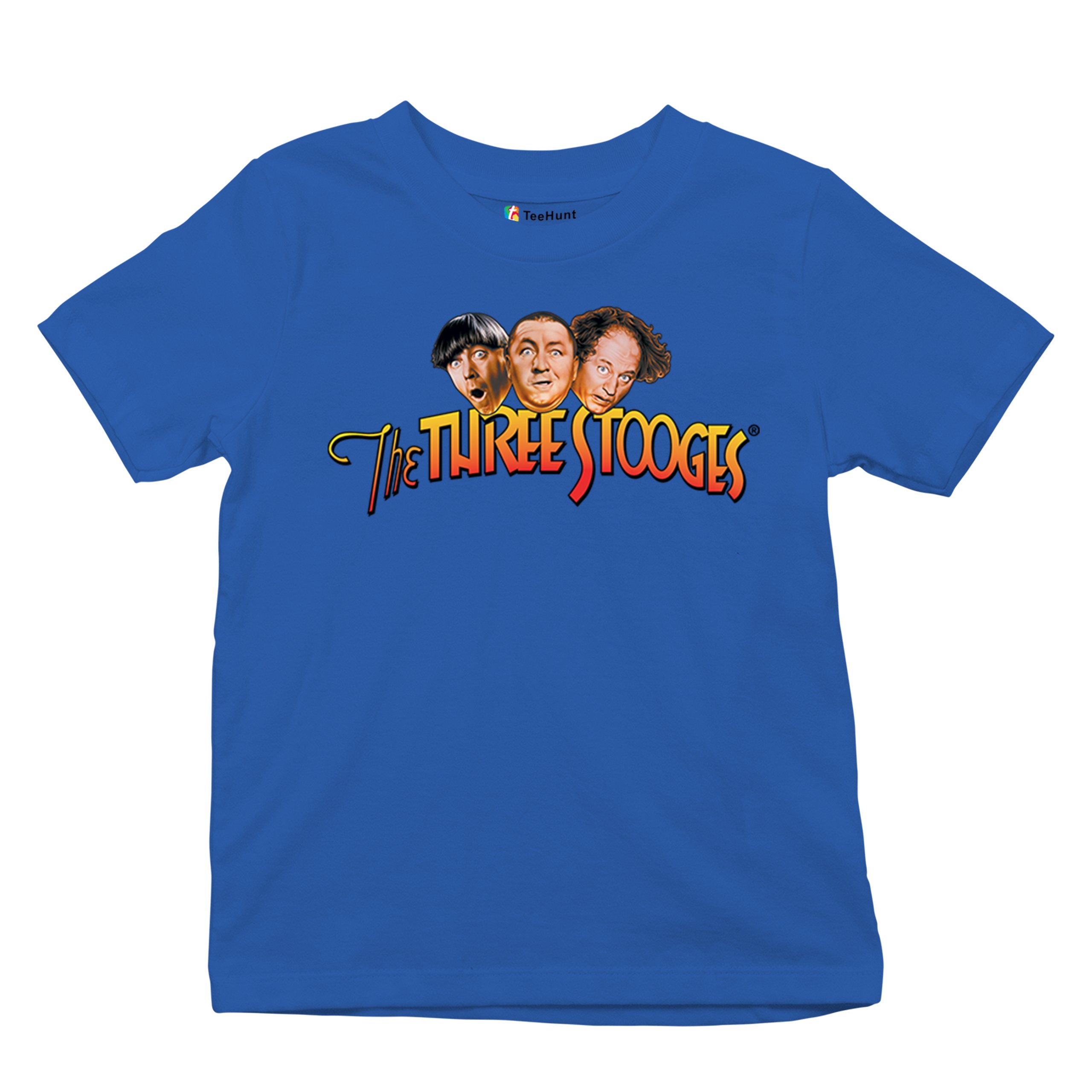 The Three Stooges Youth T-shirt Funny 3 Wise Guys Curly Moe Larry Shemp Kids - Picture 41 of 50