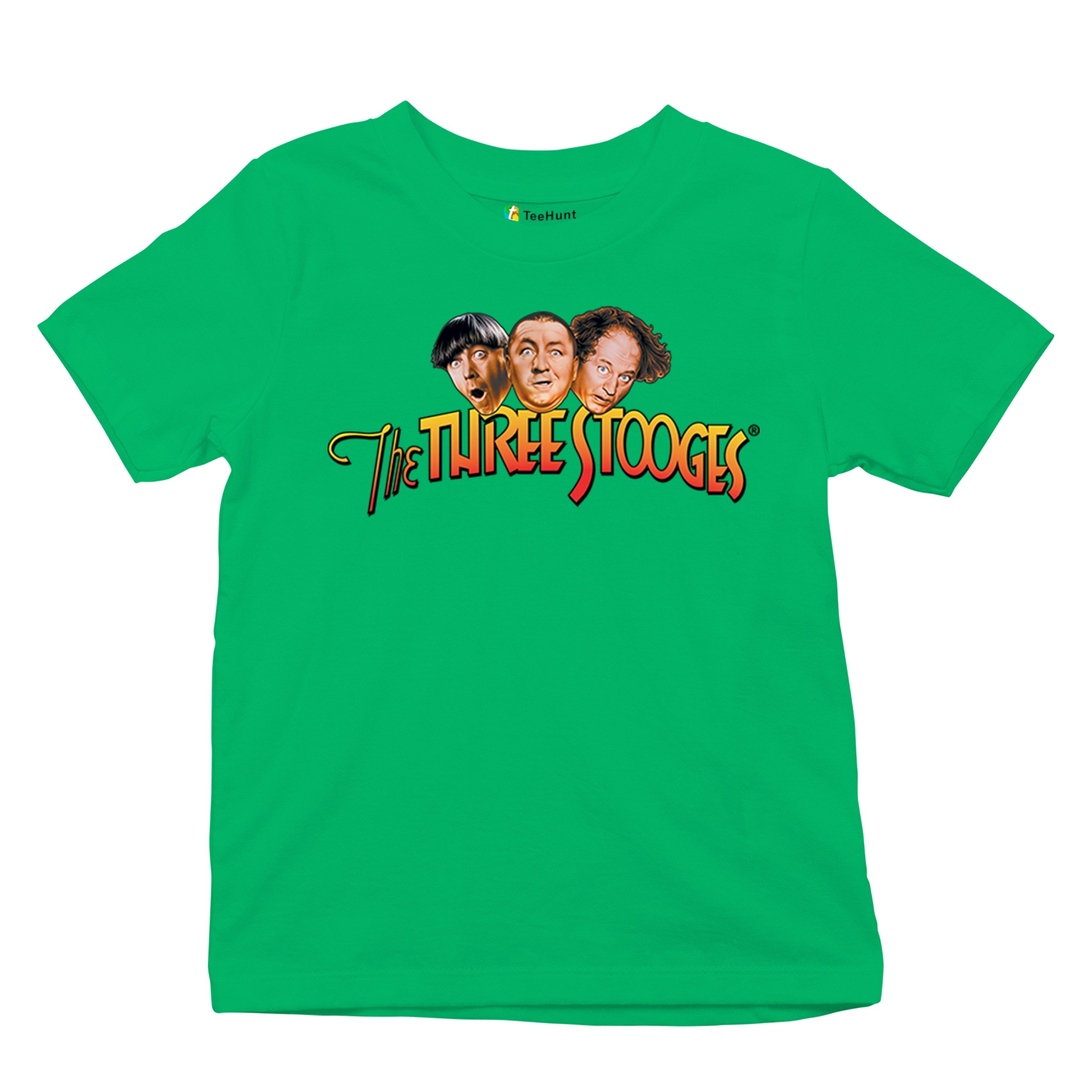 The Three Stooges Youth T-shirt Funny 3 Wise Guys Curly Moe Larry Shemp Kids - Picture 34 of 50