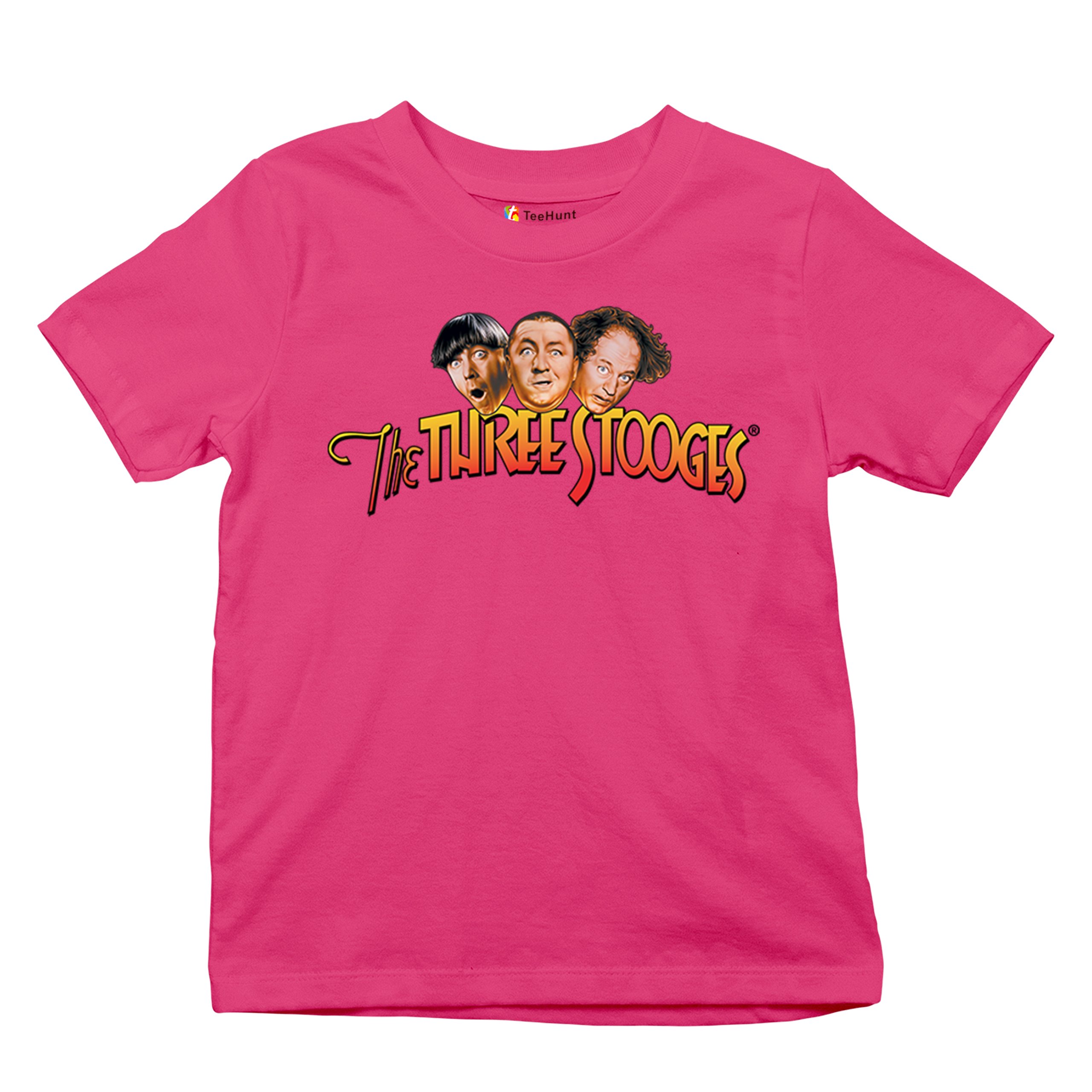 The Three Stooges Youth T-shirt Funny 3 Wise Guys Curly Moe Larry Shemp Kids - Picture 48 of 50