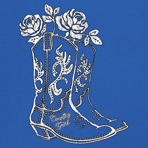 Country Girl Boots Youth T-shirt Vintage Cowgirl Western Floral Cute Gift Kids - Picture 39 of 50