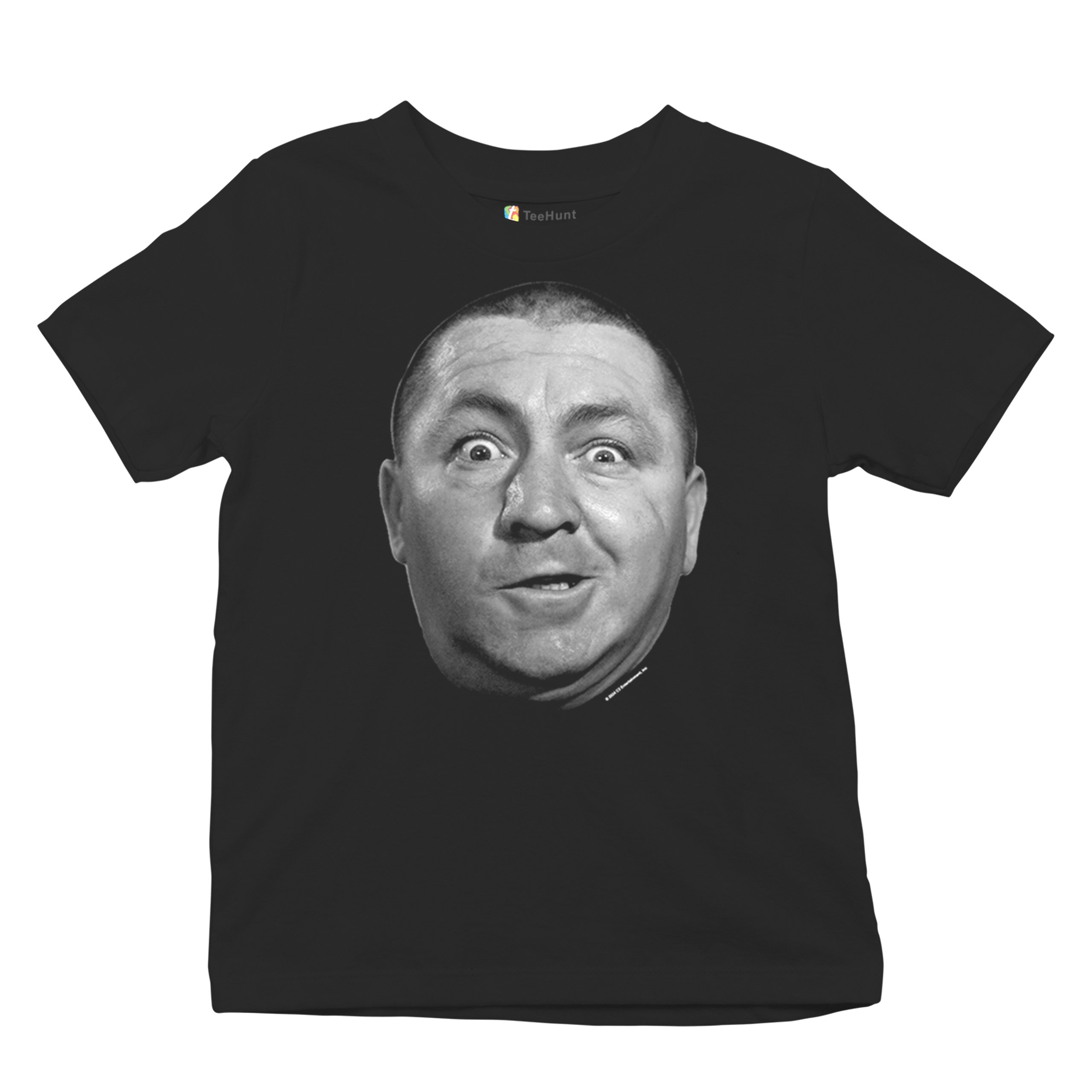Curly The Three Stooges Youth T-shirt 3 Wise Guys Legends Moe Larry Shemp Kids - Picture 6 of 8