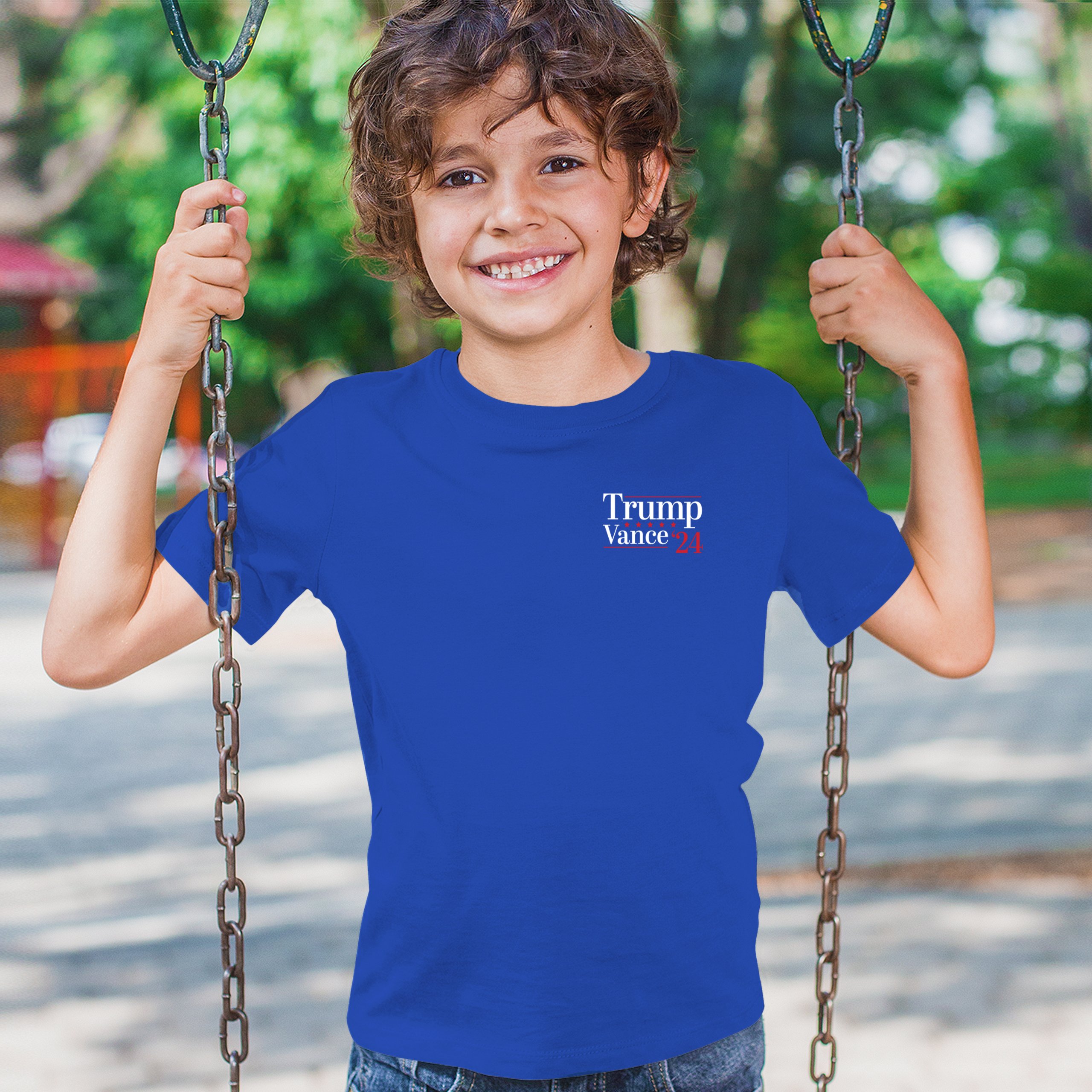 Vote Donald Trump JD Vance 24 Youth T-shirt MAGA 2024 Take America Back Kids - Picture 19 of 29