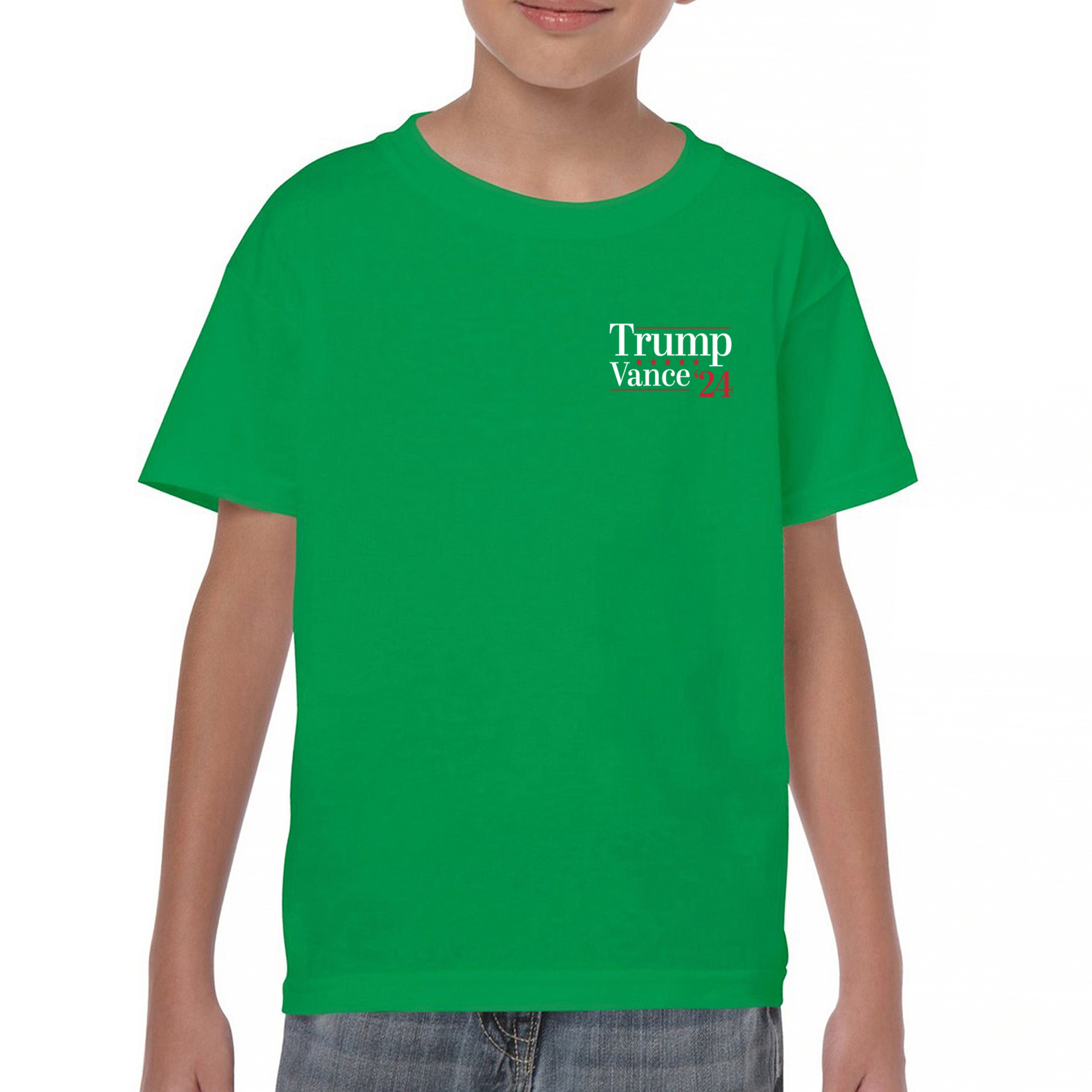 Vote Donald Trump JD Vance 24 Youth T-shirt MAGA 2024 Take America Back Kids - Picture 9 of 29