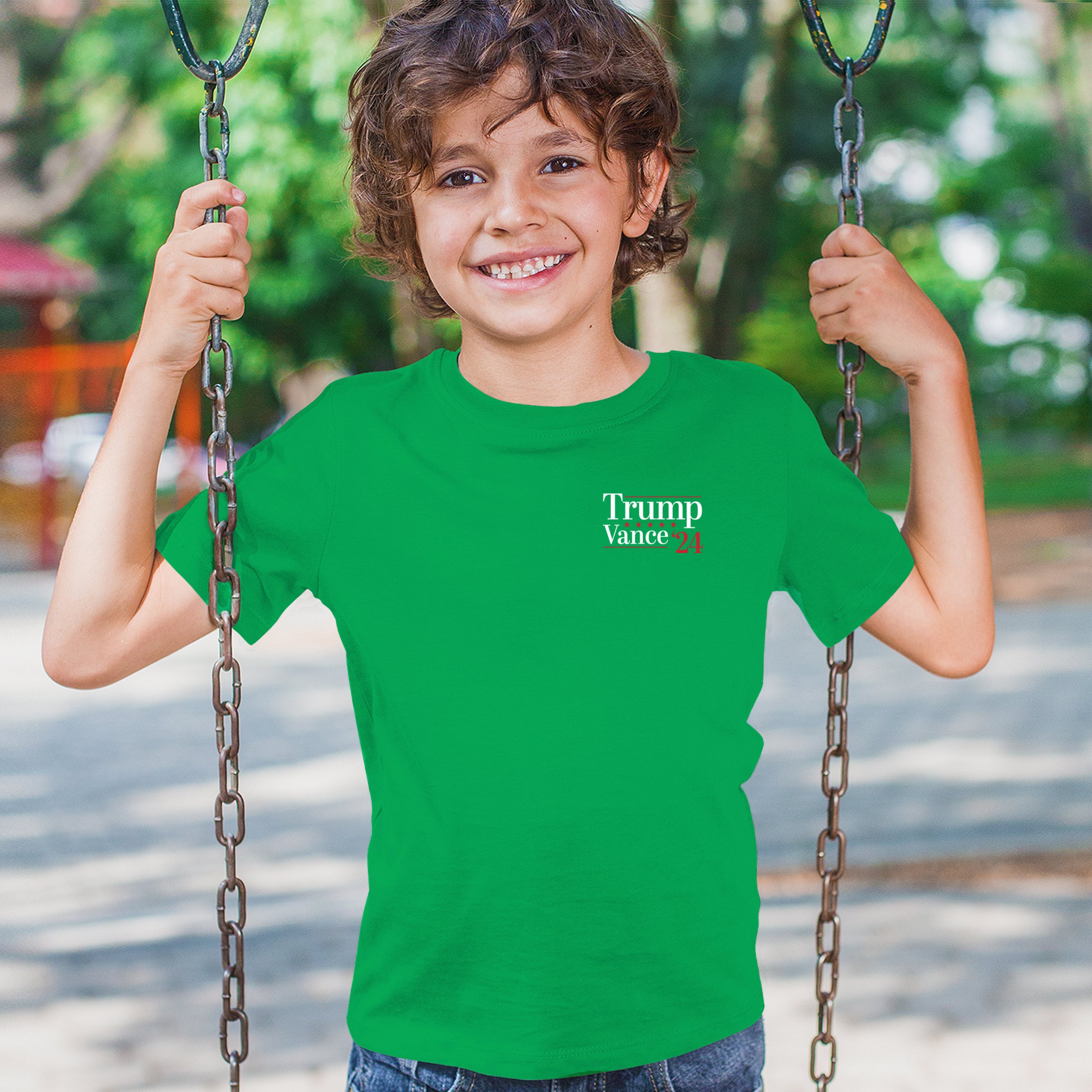 Vote Donald Trump JD Vance 24 Youth T-shirt MAGA 2024 Take America Back Kids - Picture 12 of 29