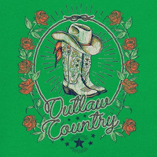 Outlaw Country Cowgirl Boots Roses Youth T-shirt Western Rodeo Floral Hat Kids - Picture 32 of 50