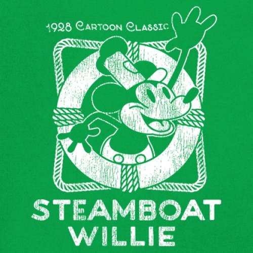 Steamboat Willie Vintage Life Preserver Youth T-shirt Cartoon Classic Kids - Picture 18 of 29