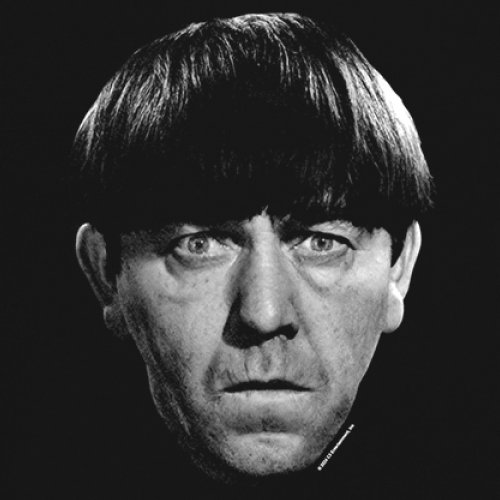 ALTRA T shirt a maniche lunghe Moe The Three Stooges 3 slapstick cassic riccio larry spaniano