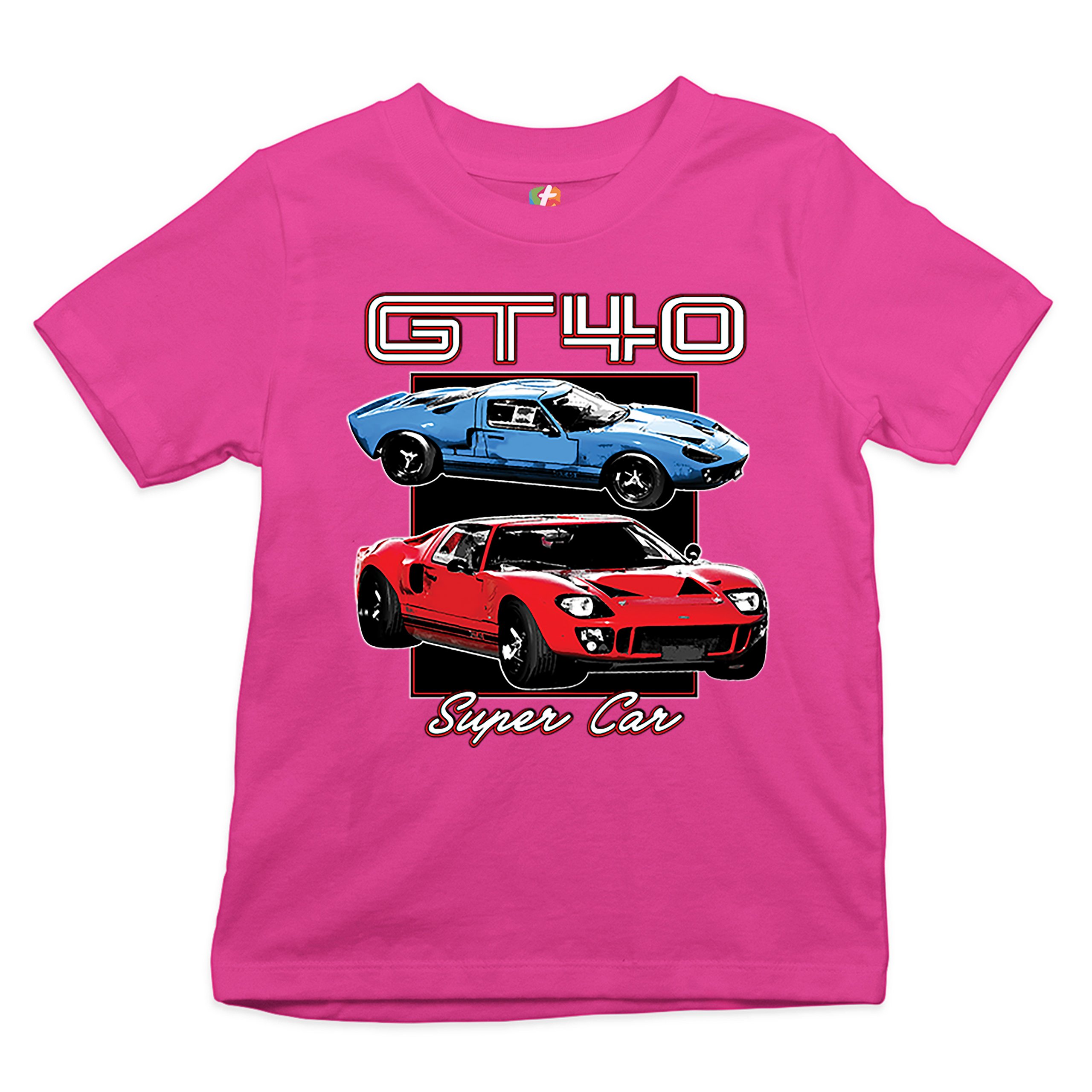 Ford GT40 Youth T-shirt American Vintage Super Car Retro Licensed Kids - Picture 27 of 30