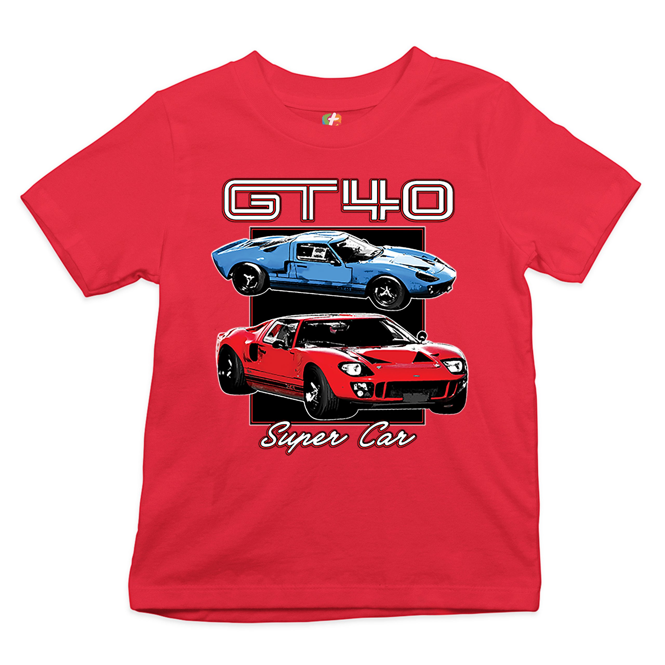 Ford GT40 Youth T-shirt American Vintage Super Car Retro Licensed Kids - Picture 11 of 30