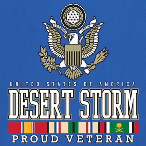 Desert Storm Proud Veteran T-Shirt American Army Gulf War DD 214 Women's Tee - Picture 32 of 50