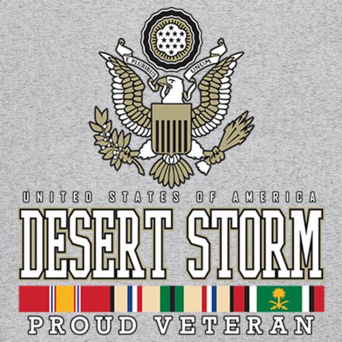 Desert Storm Proud Veteran T-Shirt American Army Gulf War DD 214 Women's Tee - Picture 11 of 50