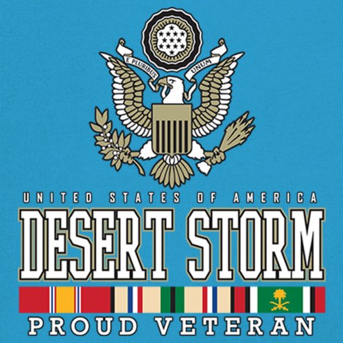 Desert Storm Proud Veteran T-Shirt American Army Gulf War DD 214 Women's Tee - Picture 39 of 50