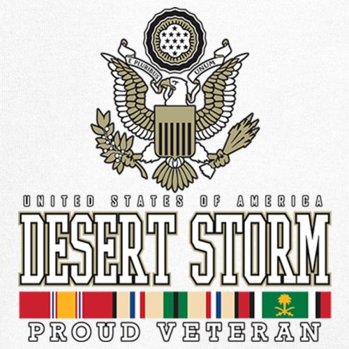 Desert Storm Proud Veteran T-Shirt American Army Gulf War DD 214 Women's Tee - Picture 25 of 50