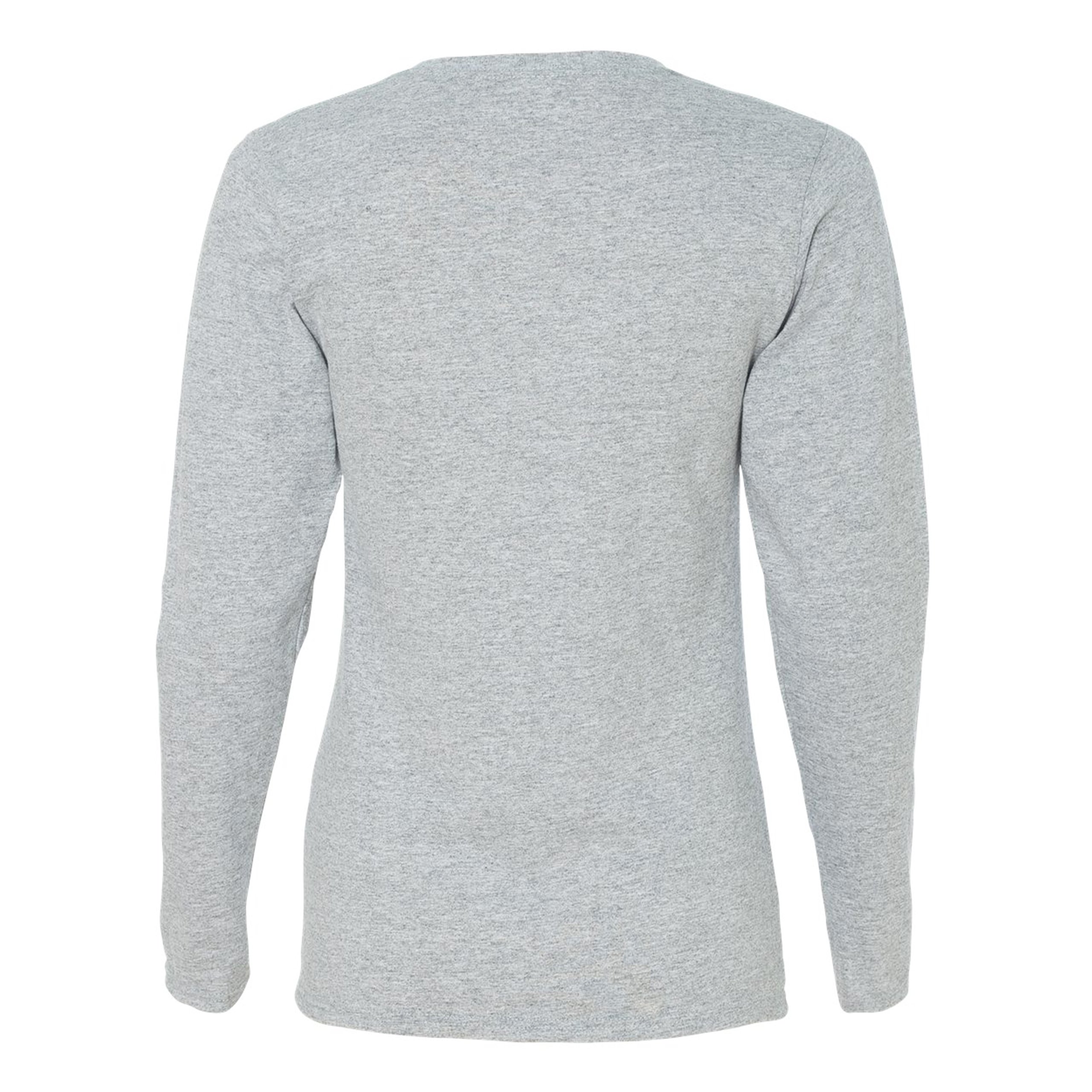 No Means Ask Grandma Damen Langarm T-Shirt Oma Muttertag lustig Nana - Bild 8 von 29