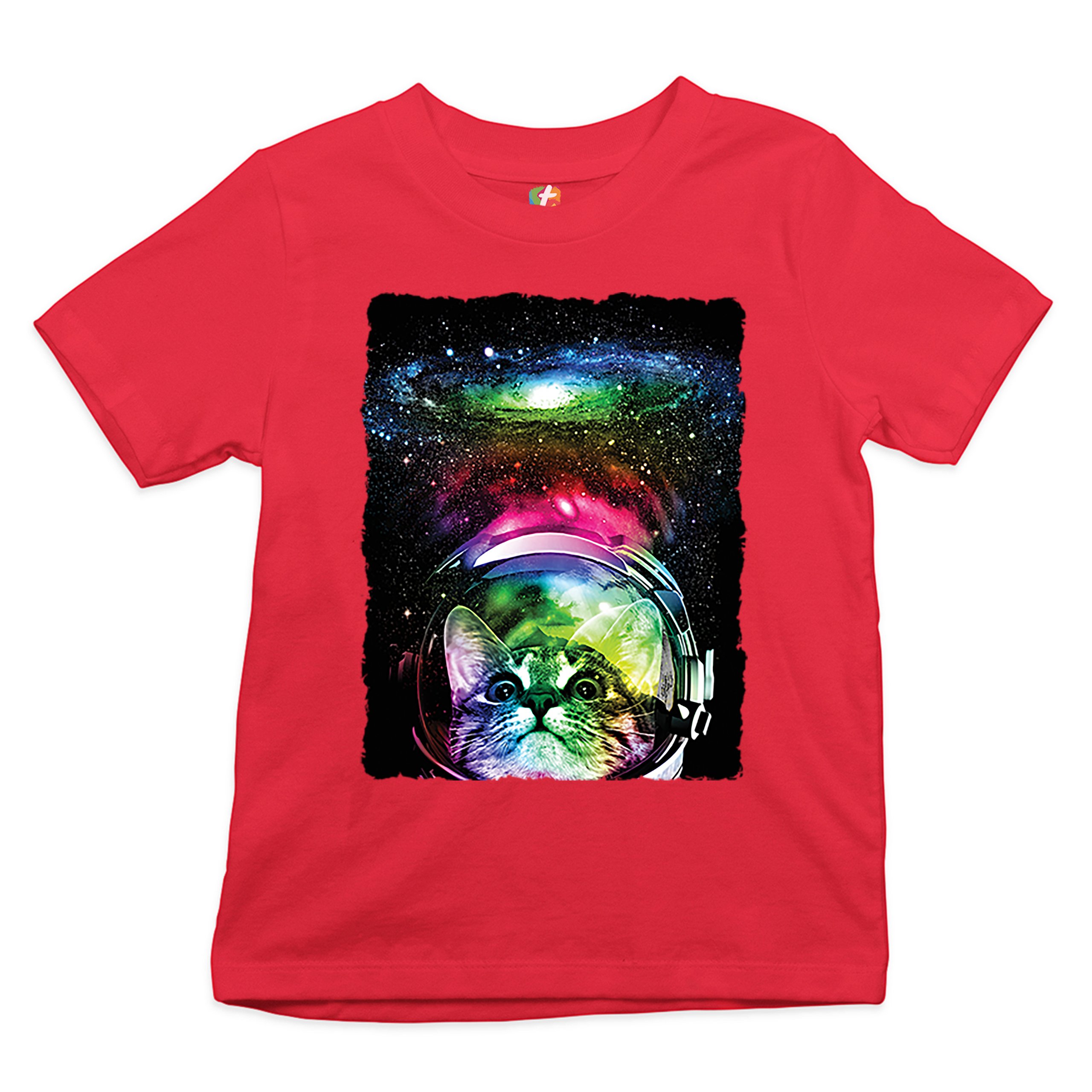 Astronaut Cat Youth T-shirt Space Kitty Kids - Picture 10 of 29