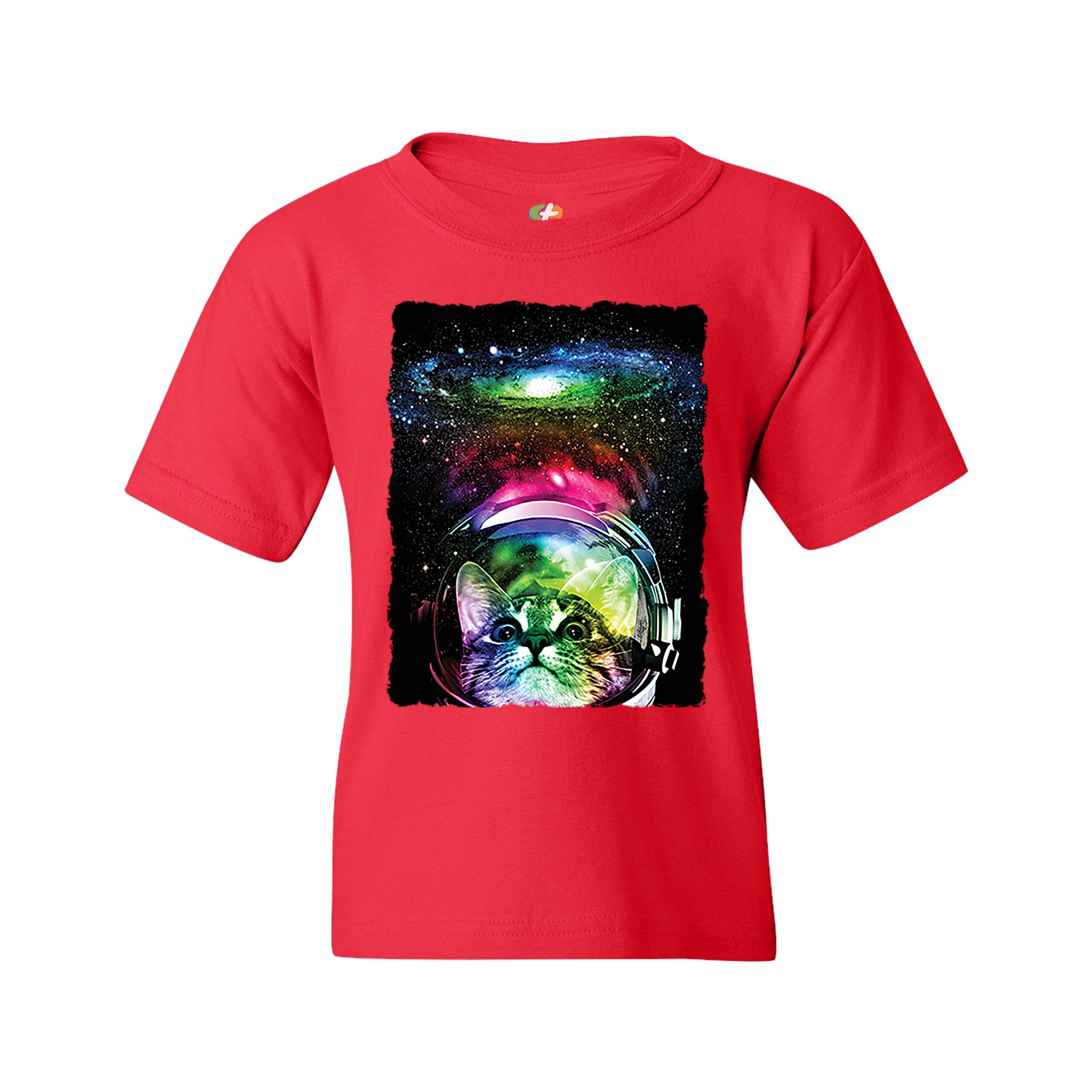 Astronaut Cat Youth T-shirt Space Kitty Kids - Picture 11 of 29