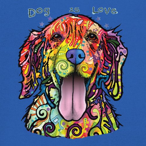 Dean Russo Dog is Love Labrador Retriever Youth T-shirt Happy Pet Kids - Picture 39 of 50