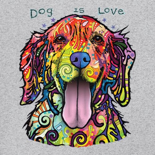 Dean Russo Dog is Love Labrador Retriever Youth T-shirt Happy Pet Kids - Picture 11 of 50