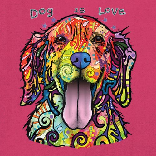 Dean Russo Dog is Love Labrador Retriever Youth T-shirt Happy Pet Kids - Picture 46 of 50