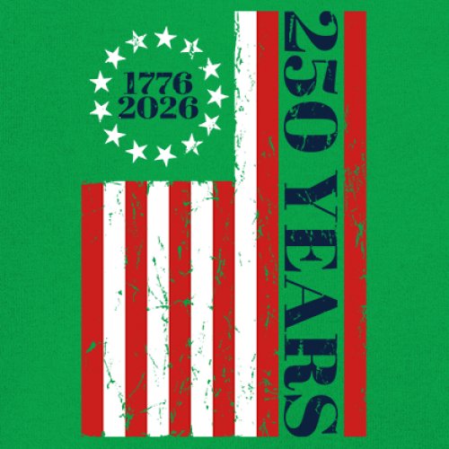 USA 250 Years Flag Long Sleeve T-shirt American Patriotic July 4th Freedom - Picture 46 of 78