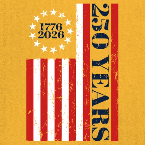USA 250 Years Flag Long Sleeve T-shirt American Patriotic July 4th Freedom - Picture 67 of 78