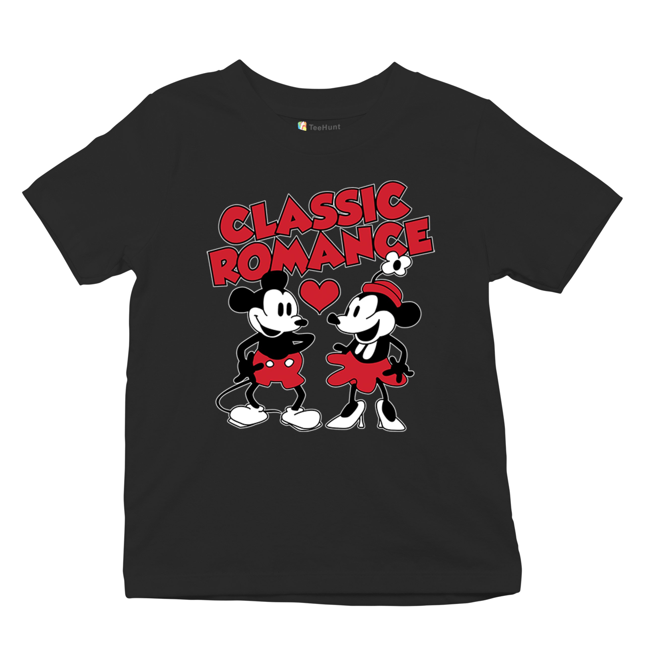 Steamboat Willie Classic Romance Youth T-shirt Cute Cartoon Mouse Retro Kids - Picture 13 of 50