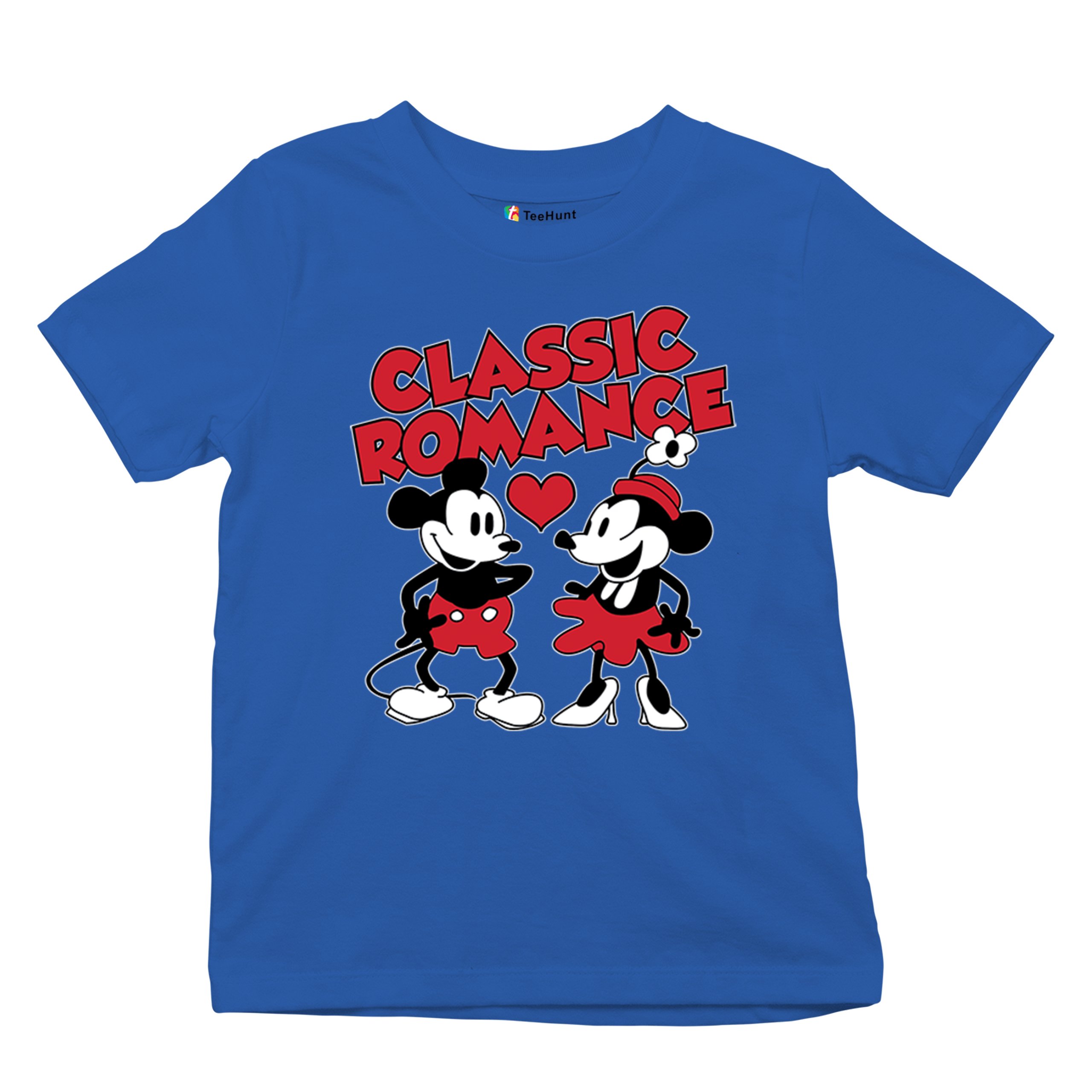 Steamboat Willie Classic Romance Youth T-shirt Cute Cartoon Mouse Retro Kids - Picture 41 of 50