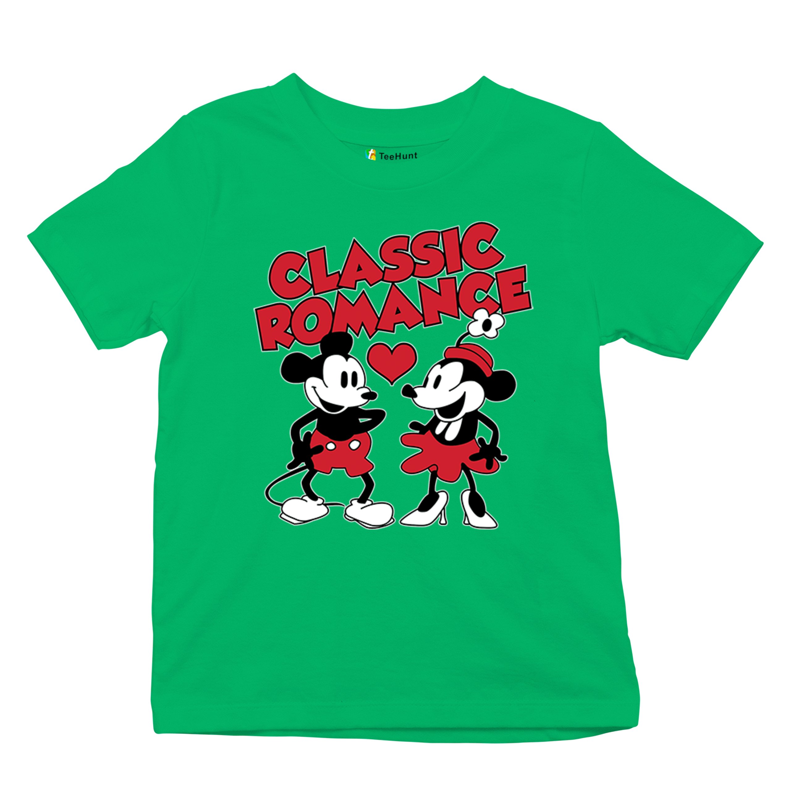 Steamboat Willie Classic Romance Youth T-shirt Cute Cartoon Mouse Retro Kids - Picture 34 of 50