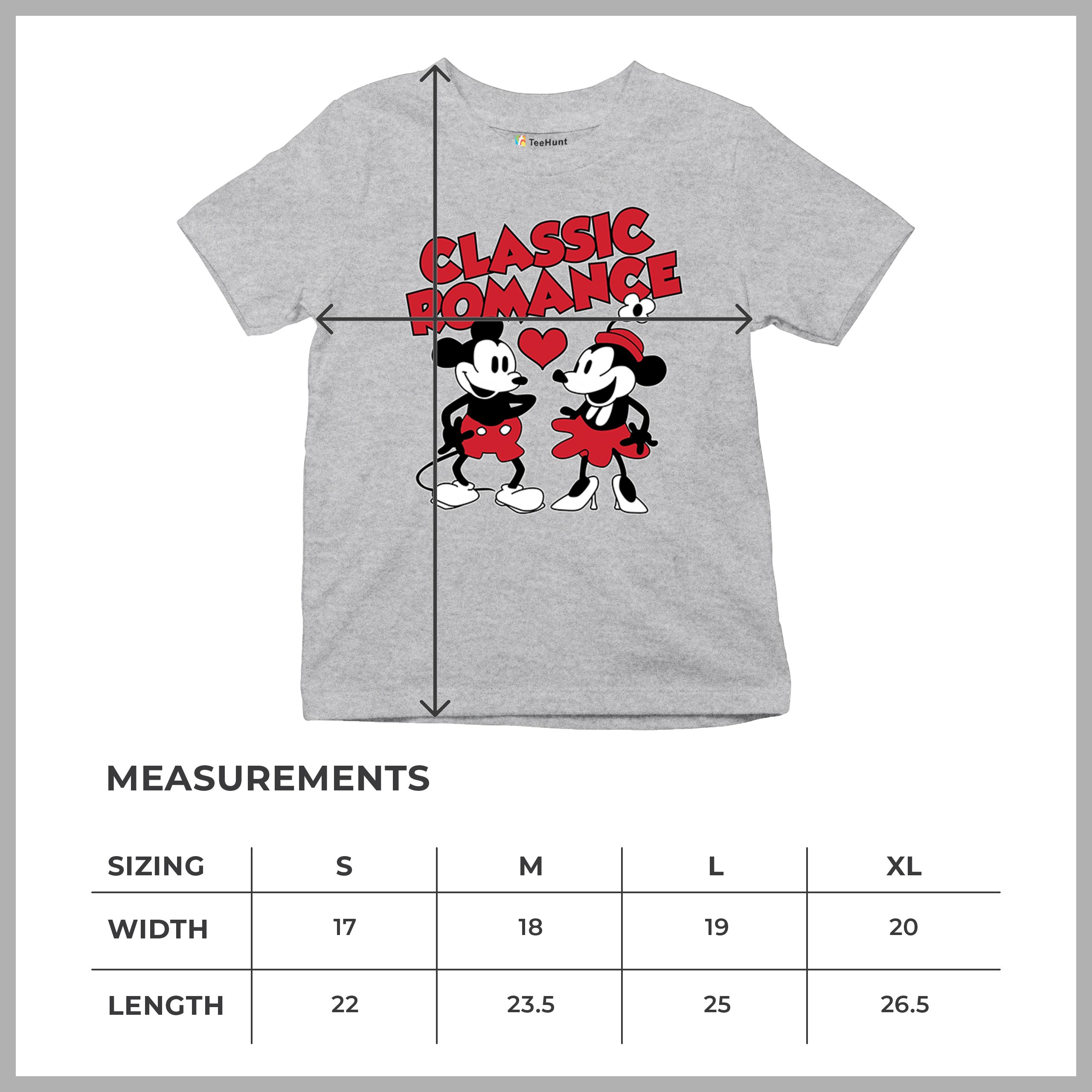 Steamboat Willie Classic Romance Youth T-shirt Cute Cartoon Mouse Retro Kids - Picture 8 of 50
