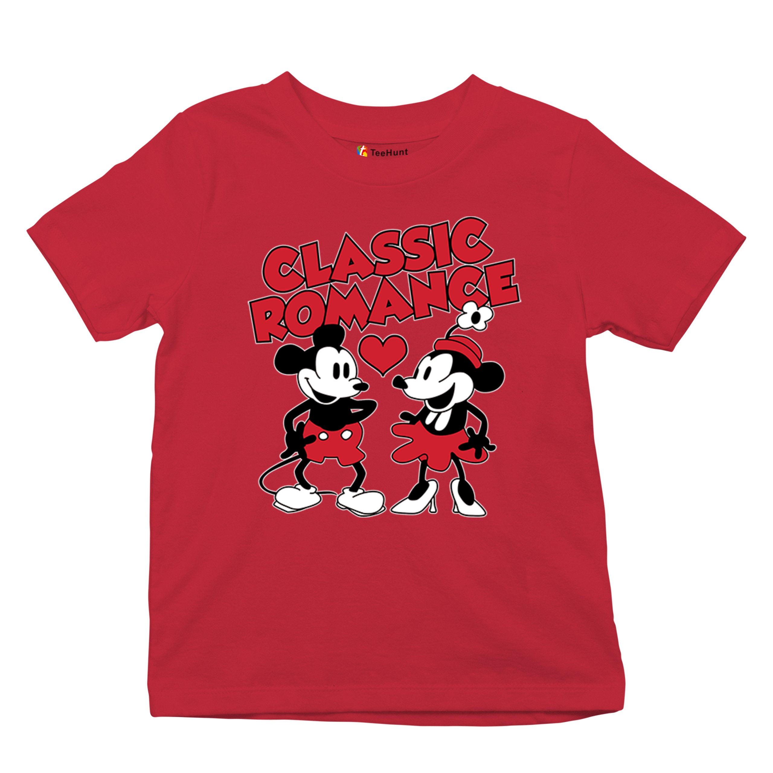 Steamboat Willie Classic Romance Youth T-shirt Cute Cartoon Mouse Retro Kids - Picture 20 of 50