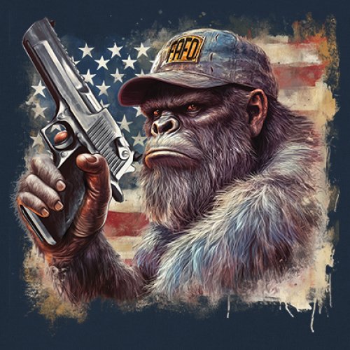 FAFO Bigfoot Muscle Shirt F Around and Find Out American 2nd Amendment Men's - Picture 32 of 43