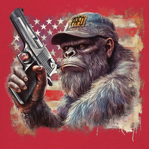 FAFO Bigfoot Muscle Shirt F Around and Find Out American 2nd Amendment Men's - Picture 18 of 43