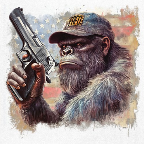 FAFO Bigfoot Muscle Shirt F Around and Find Out American 2nd Amendment Men's - Picture 25 of 43